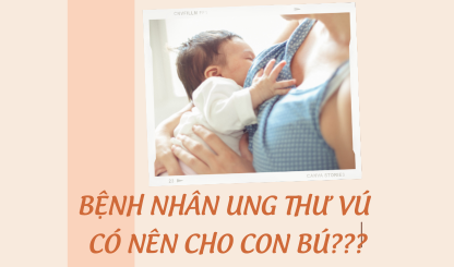 Bệnh nhân ung thư vú có nên cho con bú