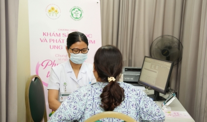 Thêm 1.000 phụ nữ Việt được tầm soát ung thư vú miễn phí trong Tháng 10 hồng