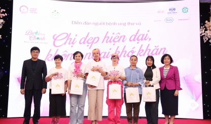 "Chiến binh hồng" hội tụ tại Hà Nội: Chia sẻ hành trình chiến thắng ung thư vú