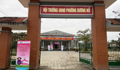 Khởi động chuỗi chương trình bác sĩ tư vấn và khám sàng lọc ung thư vú miễn phí tại Huế